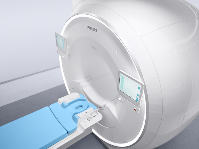 Philips cardiac MRI scanner