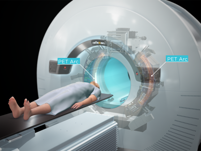 3D illustration of patient in Reflexion X1