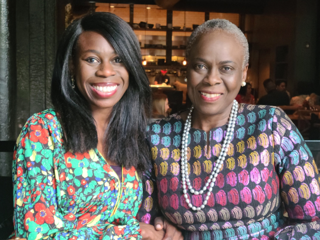 Feyi Ayodele and Olufunmilayo Olopade