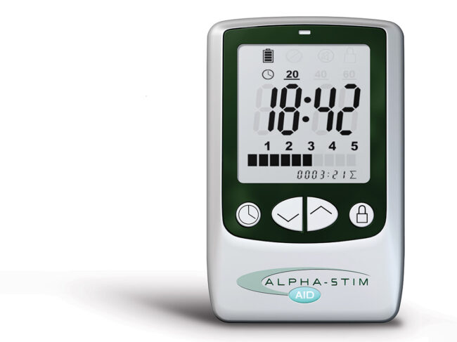 Alpha-Stim AID device