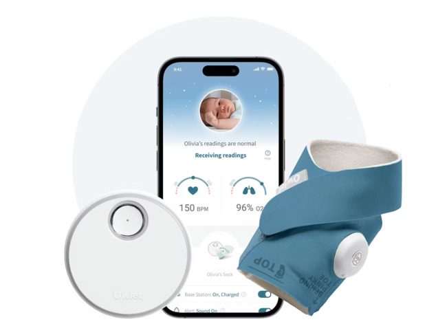 Owlet BabySat pulse-oximetry device