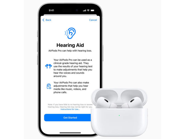 Apple AirPod Pro2 and Hearing Test