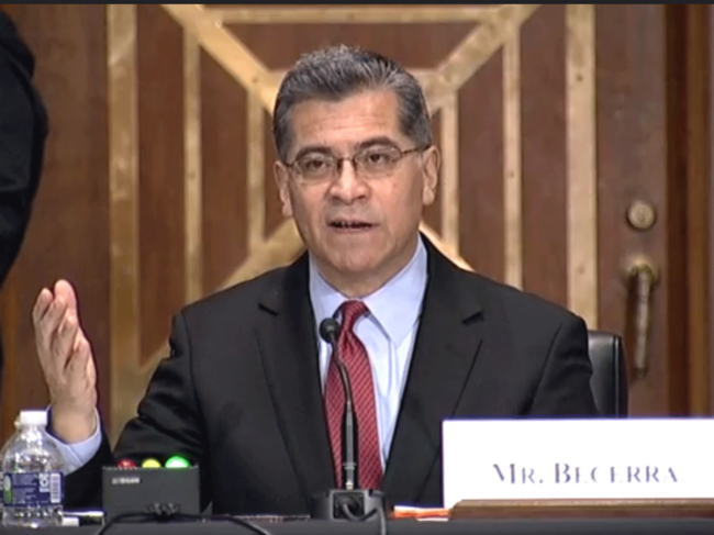 Xavier Becerra, HHS secretary nominee