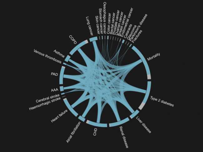 Molecule/disease graph