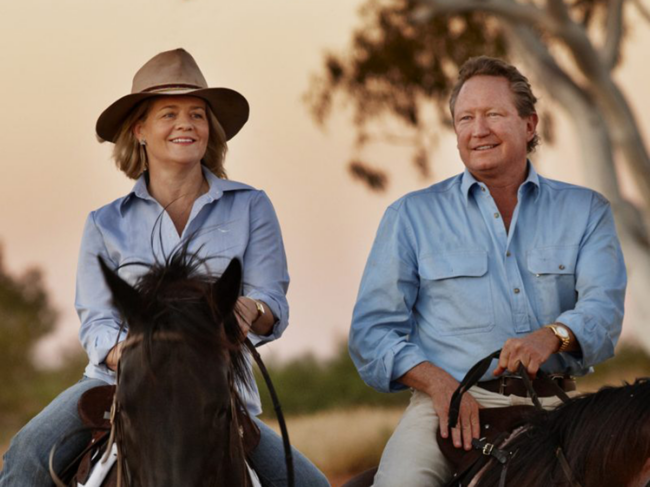 Nicola and Andrew Forrest, Tattarang 