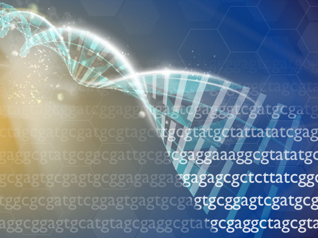 DNA, RNA concept art.