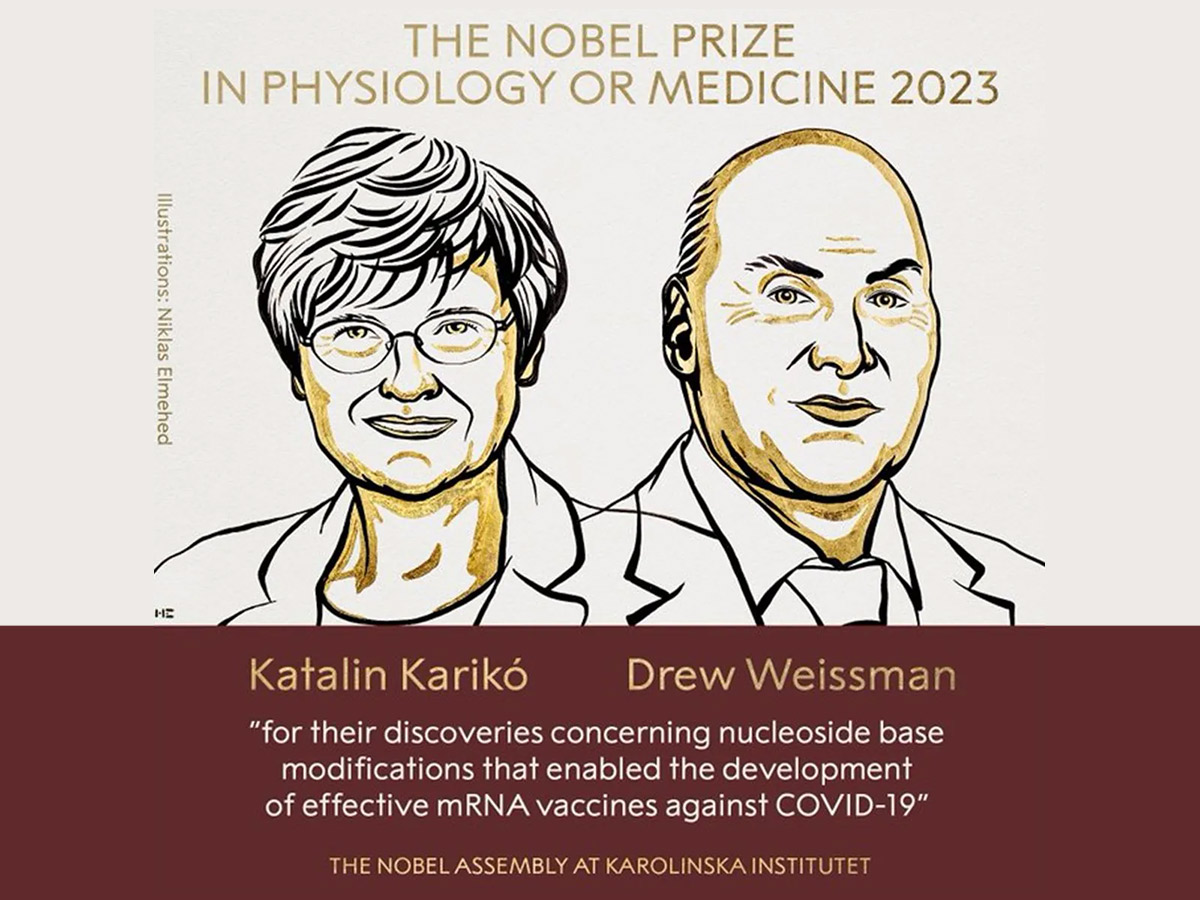 Perseverance on mRNA therapy research wins the 2023 Nobel Prize in 