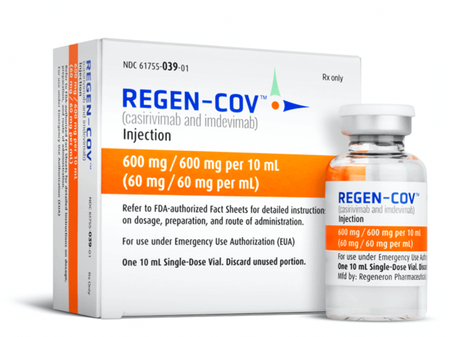 REGEN-COV packaging