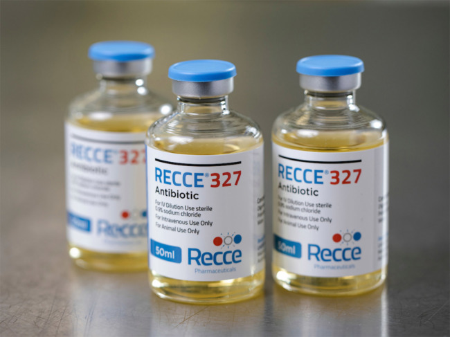 Synthetic antibiotic Recce-327