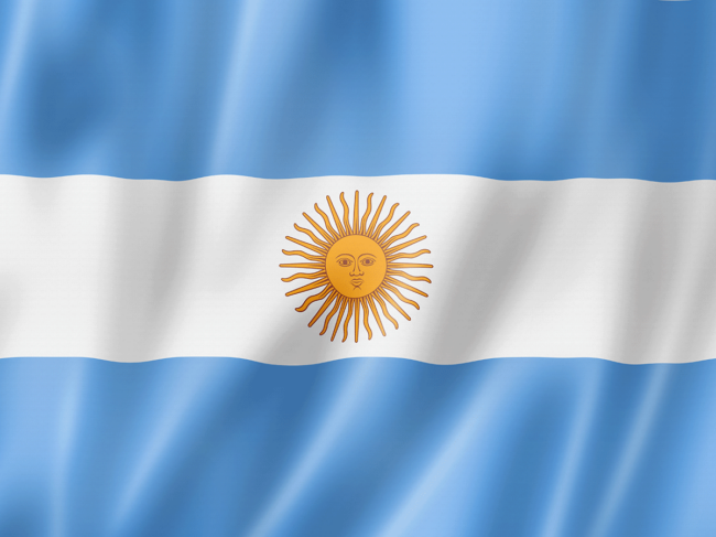 Argentinian flag