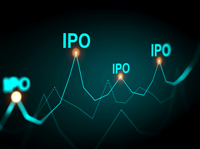 IPO line graph