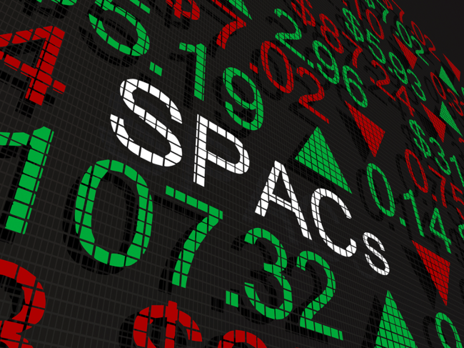 SPAC ticker illustration