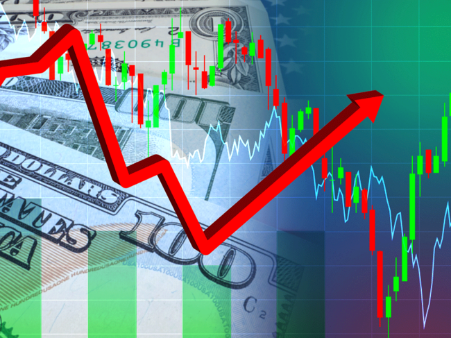 Financial markets rebound illustration