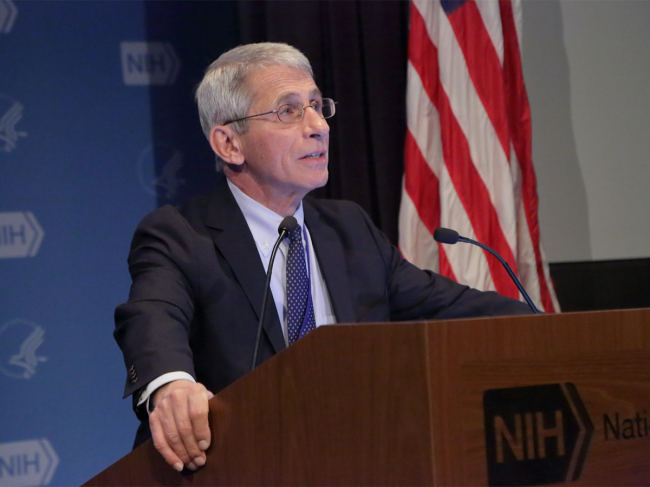 U.S. NIAID Director Anthony Fauci