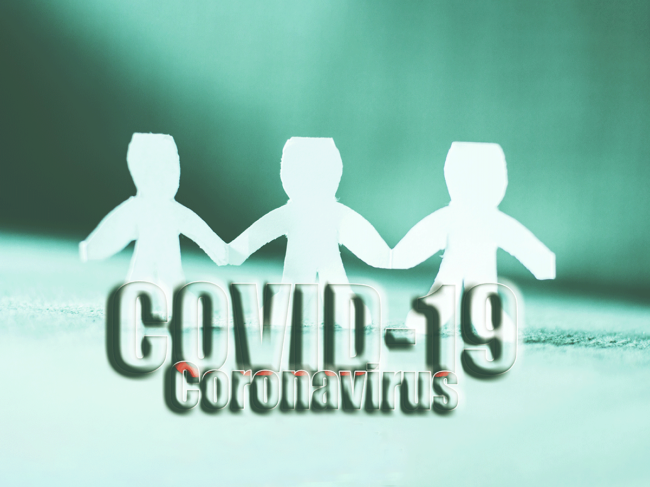 COVID-19, coronavirus paper dolls
