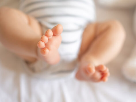 Infant feet